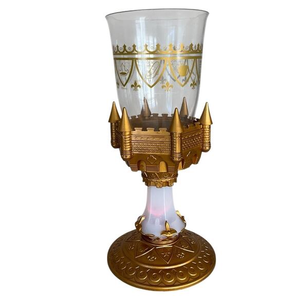Castle Themed Goblet lights up Disney Beauty and the beast Collectible - Picture 7 of 7